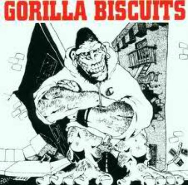 GORILLA BISCUITS CD S/T ORIG 1ST PRESSIN 1988 + INSERT